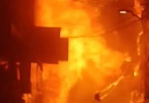 পুরান ঢাকার বংশালে ভয়াবহ অগ্নিকাণ্ড