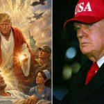 ‘যিশুখ্রিষ্ট’ সেজে ছবি পোস্ট করলেন ট্রাম্প