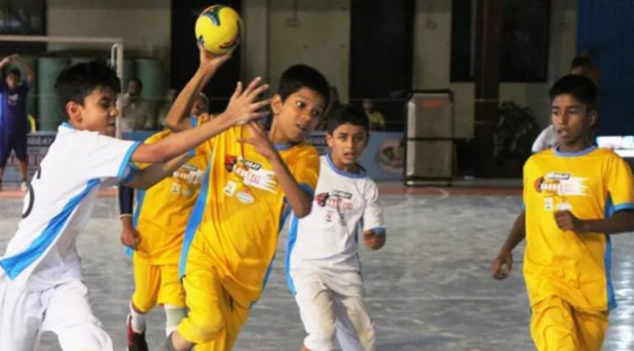 মিনি স্কুল হ্যান্ডবল টুর্নামেন্টের ফাইনাল আগামীকাল