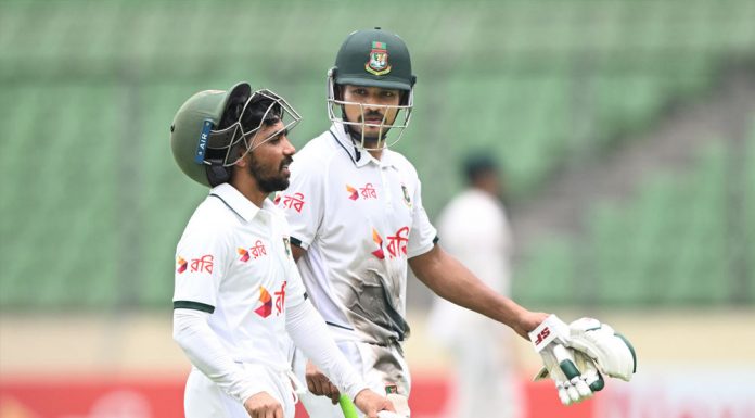 ১২০ রানের লিড নিয়ে লাঞ্চ বিরতিতে বাংলাদেশ