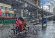 সারা দেশেই বজ্রবৃষ্টির আভাস