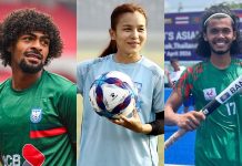 বর্ষসেরা ক্রীড়াবিদের তালিকায় হামজা-ঋতুপর্ণা-আমিরুল