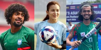 বর্ষসেরা ক্রীড়াবিদের তালিকায় হামজা-ঋতুপর্ণা-আমিরুল
