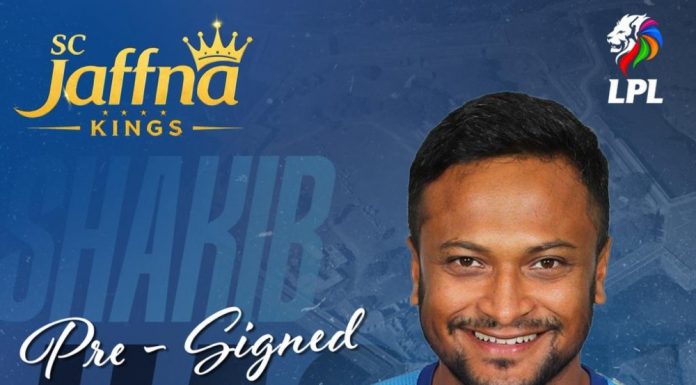 সরাসরি চুক্তিতে লঙ্কা প্রিমিয়ার লিগে সাকিব