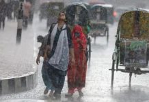 ৪ বিভাগে ভারি বর্ষণের শঙ্কা