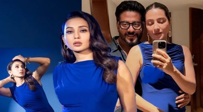 সমুদ্রের তীরে নজর কেড়েছেন শুভশ্রী, যে কারণে আলোচনা