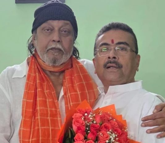 মিঠুনকে শুভেন্দু আপনিই আমাকে মুখ্যমন্ত্রী করেছেন
