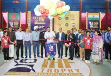 বর্ণাঢ্য আয়োজনে ছয় জাতির হ্যান্ডবল টুর্নামেন্টের উদ্বোধন