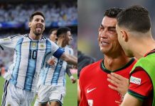 রোনালদোর দুই রেকর্ড ভাঙলেন মেসি