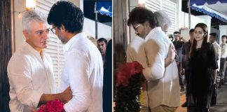মায়ের মৃত্যুতে সুপারস্টার অজিত কুমারের পাশে বিজয় ও তৃষা