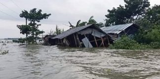 ৫ জেলায় আবারও বন্যার পূর্বাভাস
