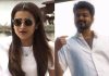 ‘জনা নায়াগান’-এর প্রথম শোয়ে তৃষা, সাধারণ সাজেই কাড়লেন নজর