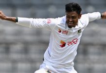 উইকেট উদযাপনে এবার তাইজুল