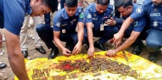 বগুড়ায় ড্রেন খননের সময় মিলল রাইফেলের ৩৩৪ গুলি