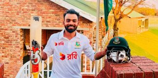 যে মাঠে বিশ্বজয়, সেই মাঠেই ট্রিপল সেঞ্চুরি হৃদয়ের