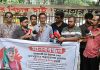 বাঁধনের ওপর হামলার প্রতিবাদে শিল্পীদের মানববন্ধন