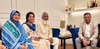 বাঁধনের খোঁজ নিতে বাসায় পররাষ্ট্র প্রতিমন্ত্রী