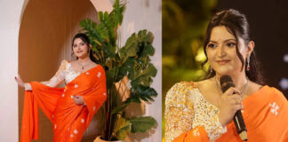 এক ‘শিউলিসন্ধ্যা’য় পরীমনি