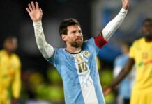বিদায়ী ম্যাচ স্মরণীয় করে রাখলেন মেসি